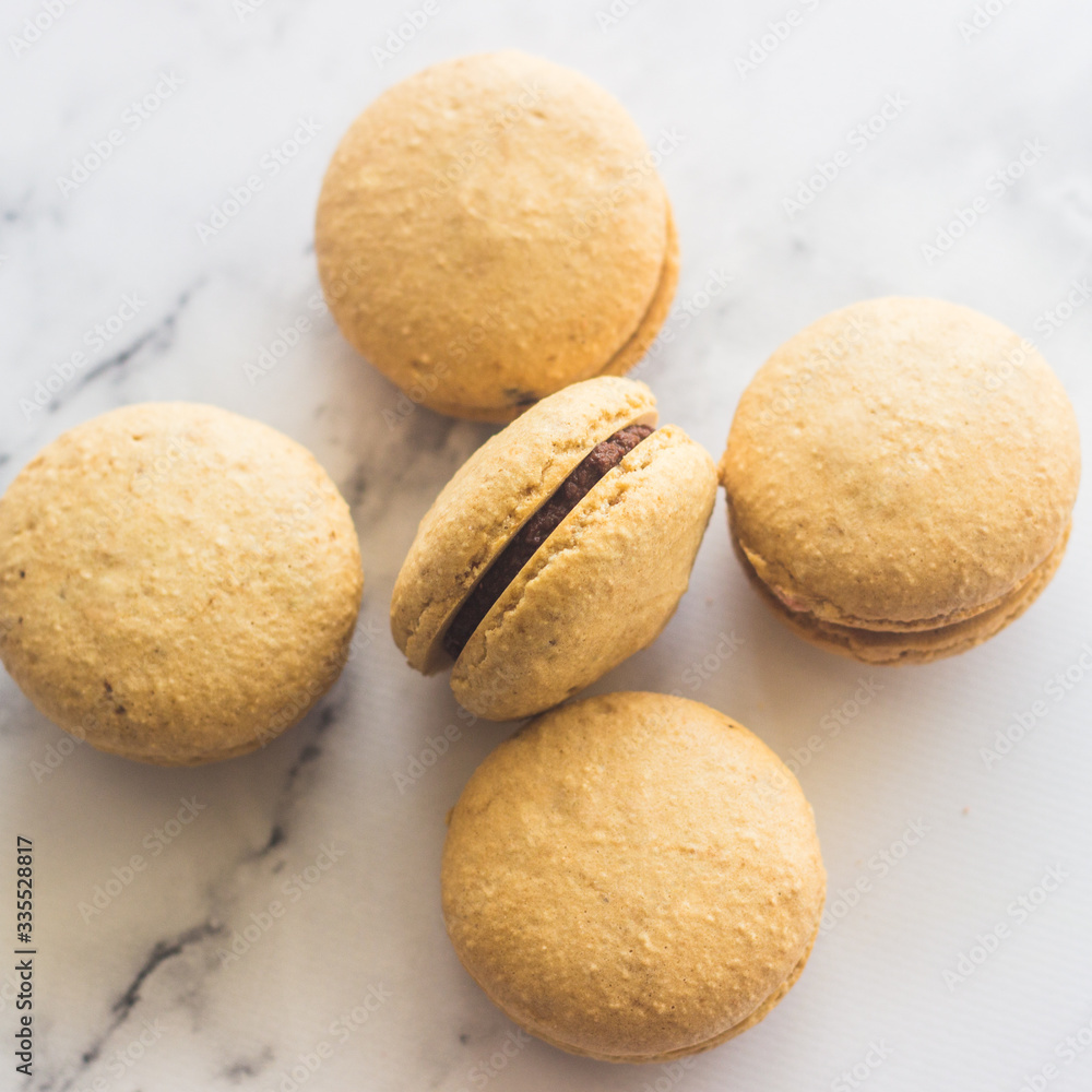 Macaroons. Delicious French dessert Macaroons. Delicious French dessert