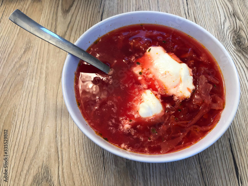 Home made Russian Borscht Soup 