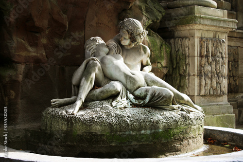 Εκτύπωση καμβά Paris - Jardin du Luxembourg - Fontaine Médicis