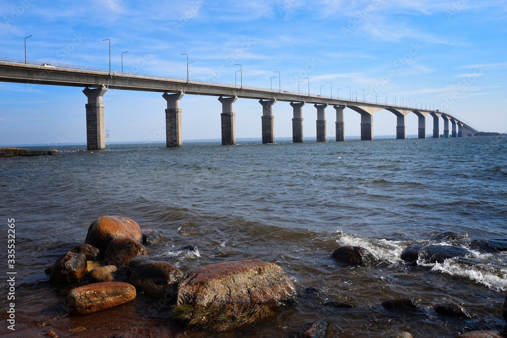 Die Ölandbrücke in Schweden