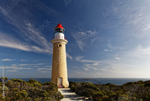 Leuchtturm am Cape du Couedic am Abend