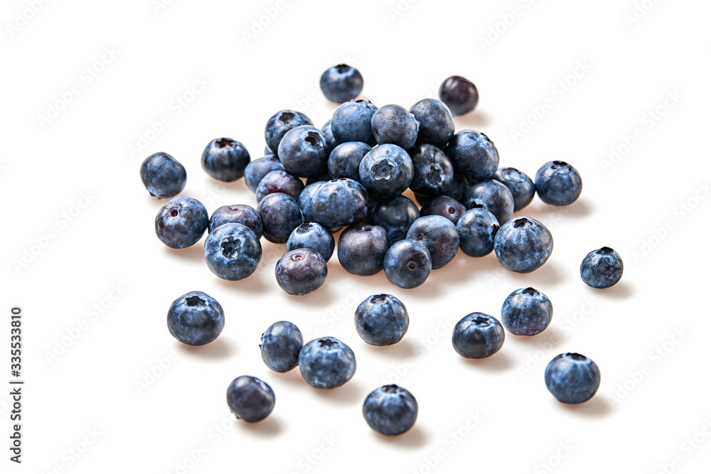 Blueberry isolated on white. Fresh blueberry closeup, healthy diet nutrition concept. Ripe organic bilberry, vegan meal. Juicy blueberries background. Blueberry isolated on white. Fresh blueberry closeup, healthy diet nutrition concept. Ripe organic bilberry, vegan meal. Juicy blueberries background.