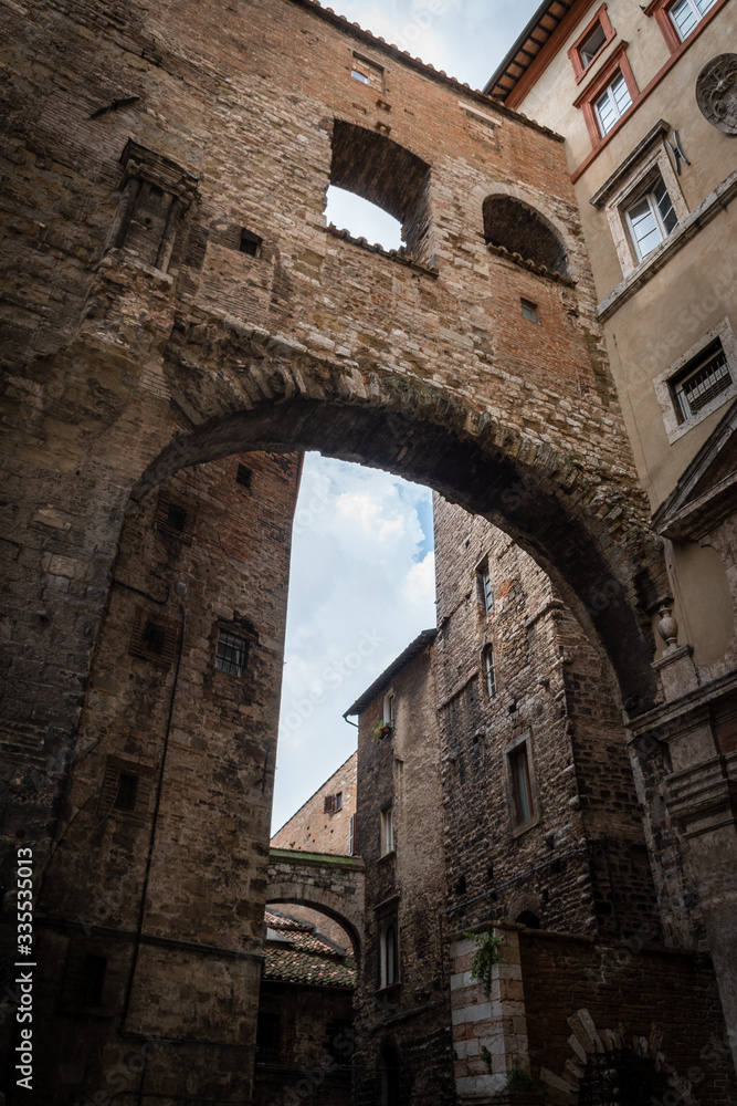 Arches of Perugia - Umbria, Italy