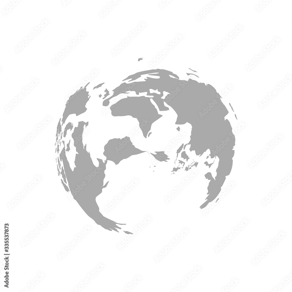 world map logo