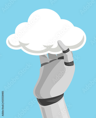 Cloud Robotics Illustration