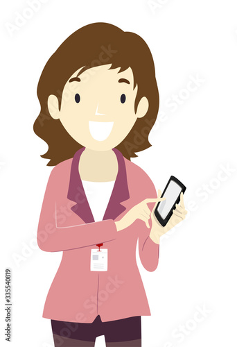 Teen Girl Intern Phone Know...