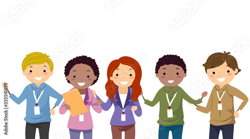 Stickman Teens Interns Stan...