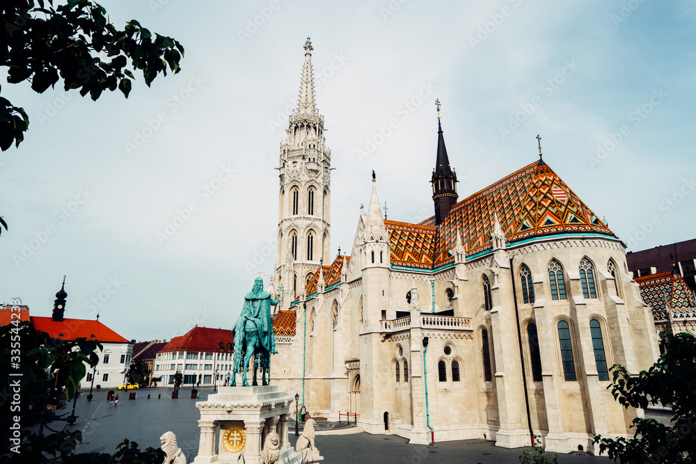Church of Matthias. Budapest. Hungary.