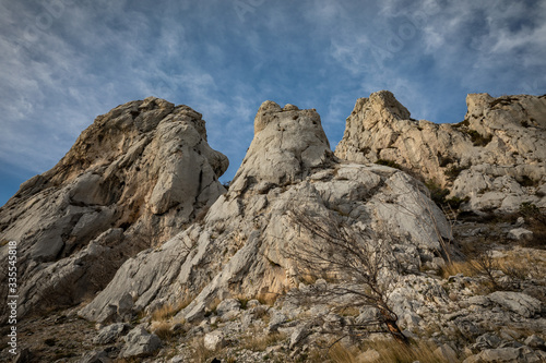 Three rocks in the mountain © Frane