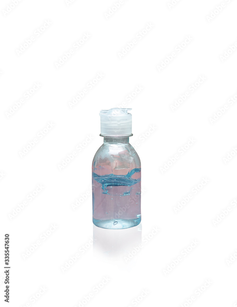 antibacterial antiseptic gel hand isolated on white antibacterial antiseptic gel hand isolated on white