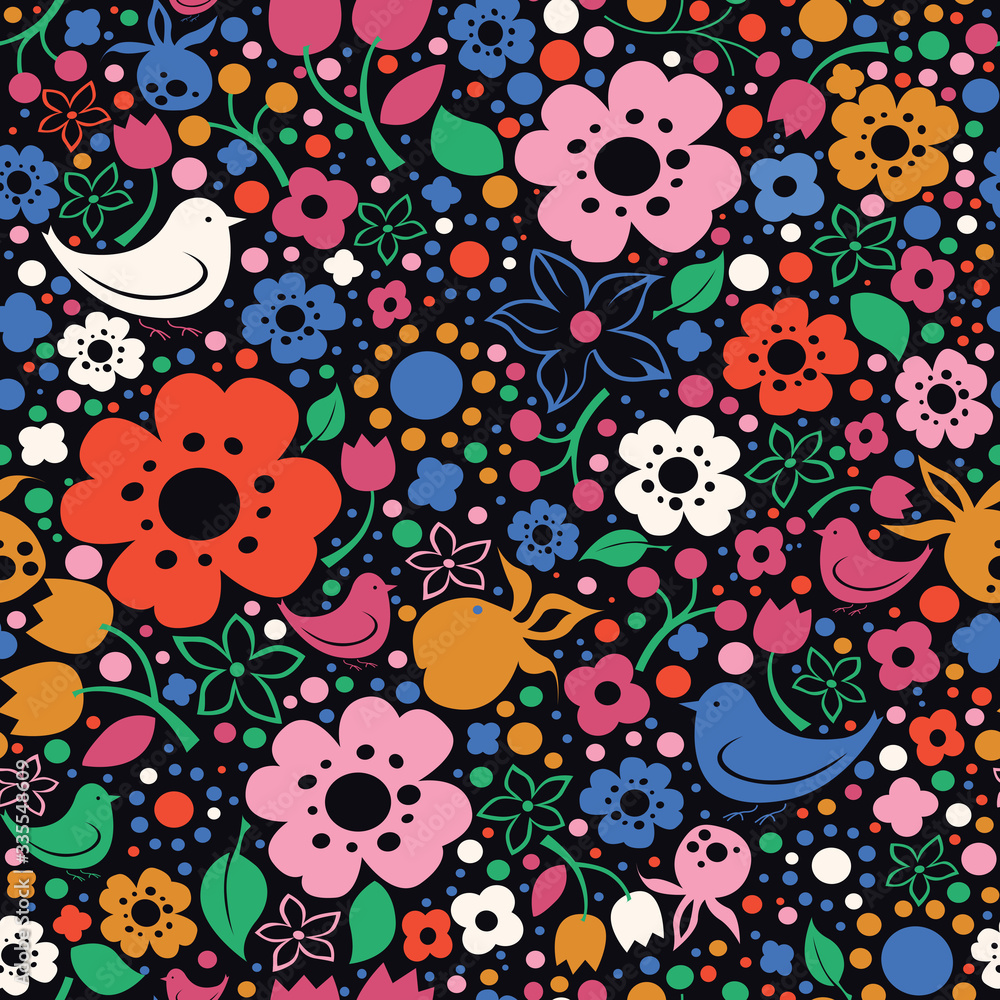 Seamless Floral vector pattern Seamless Floral vector pattern