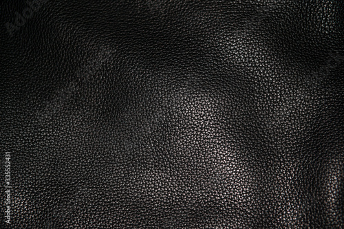 a black background of leather texture