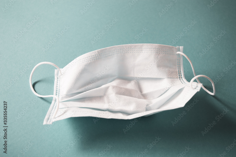 Face mask for virus protection. Selective focus Face mask for virus protection. Selective focus