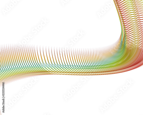 Abstract background blend wave line design for Wallpaper, Banner, Background, Card, Book Illustration, landing page