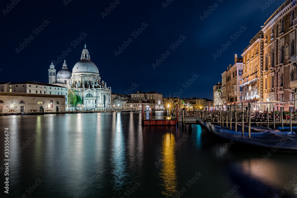 Venezia, Canal Grande e  Basilica di Santa Maria della Salute