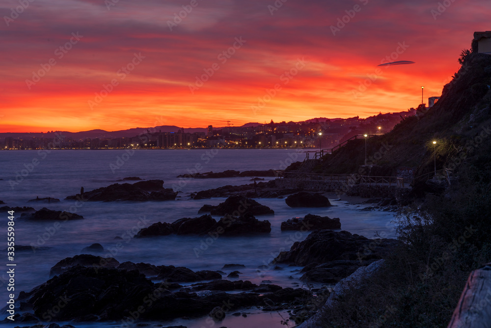 Obraz premium Atardecer