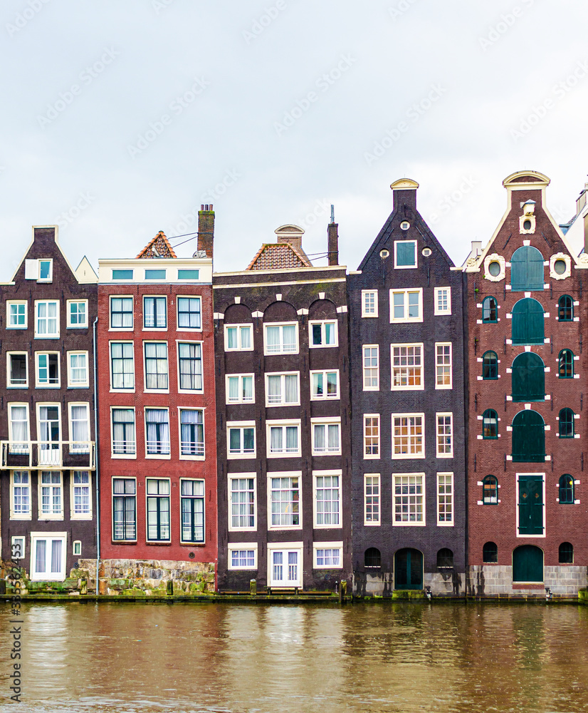 Water canals of Amsterdam.