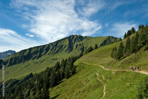 Wege wandern Berge