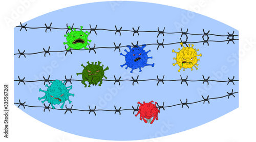medical mask wire virus