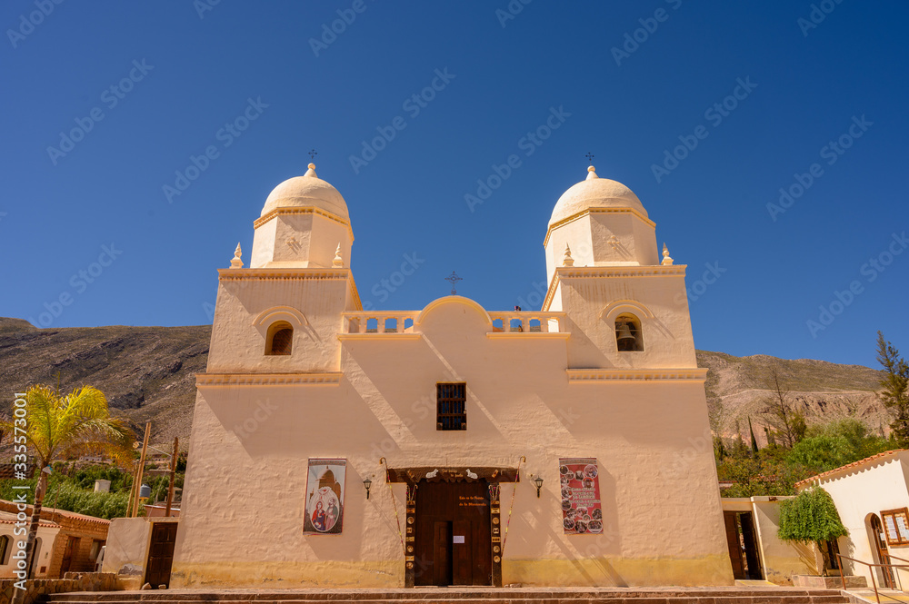 Fototapeta premium Église dans la quebrada de Humahuaca