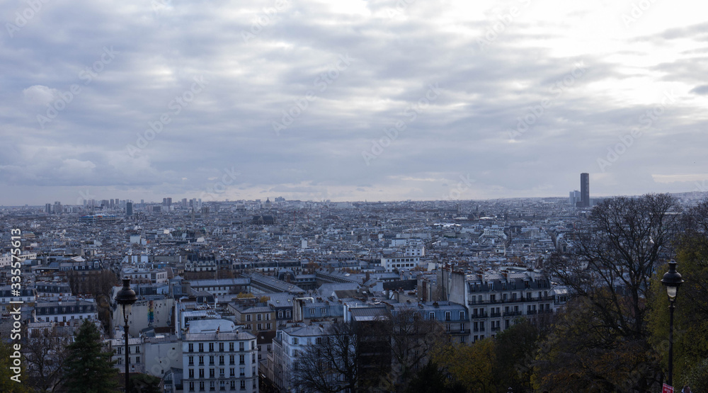 panorama of paris