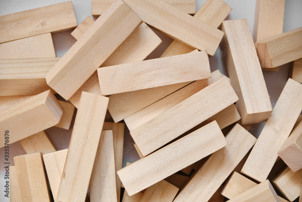 bulk wooden blocks