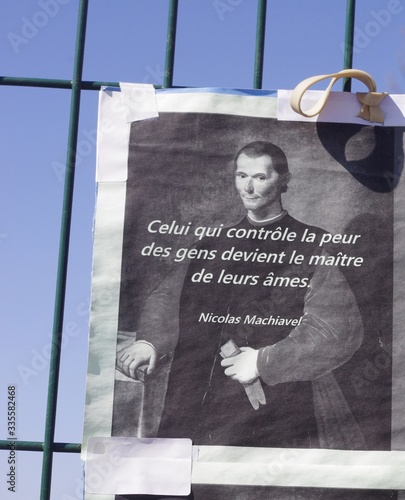 Naklejka Pensée philosophique