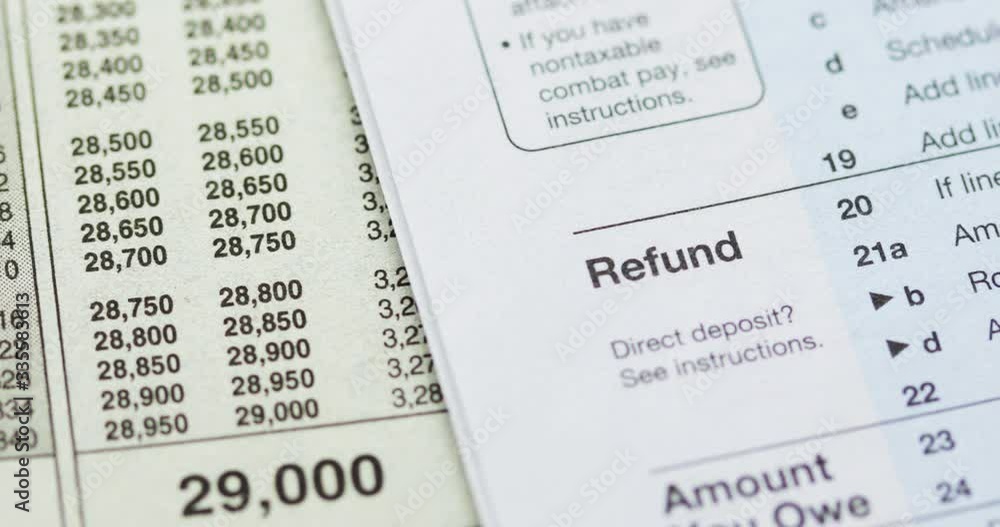 Video Slide To Tax Refund Line On 2019 1040 Form Video Slide To Tax Refund Line On 2019 1040 Form