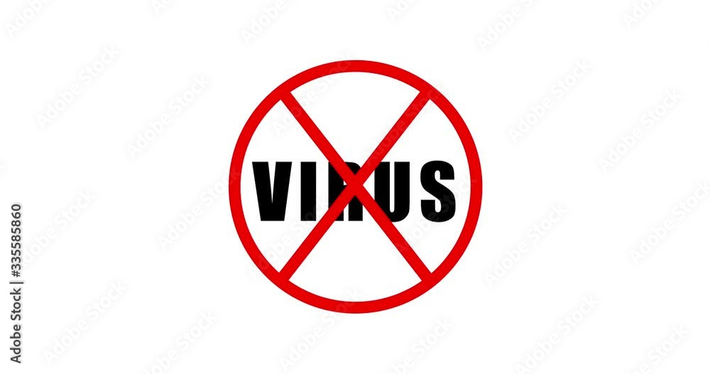 Virus - Pandemic Animation White Background Coronavirus Virus - Pandemic Animation White Background Coronavirus