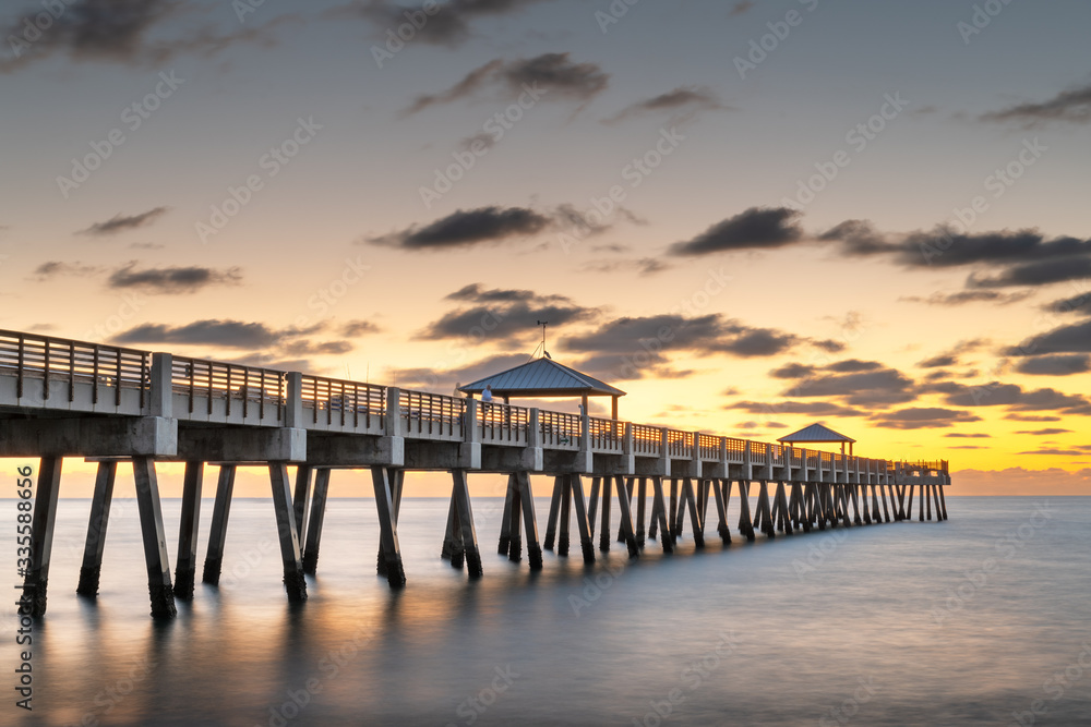 Juno, Florida, USA at the Juno Beach Pier