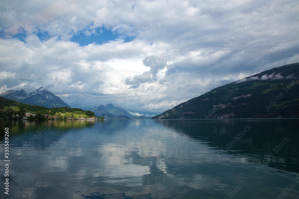 Lake near Brienz, Switzerland