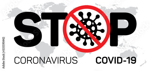 Coronavirus COVID-19. Vector illustration. Virus wuhan from china.