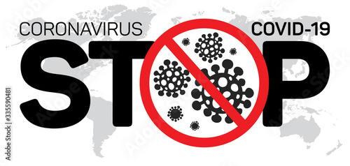Coronavirus COVID-19. Vector illustration. Virus wuhan from china.