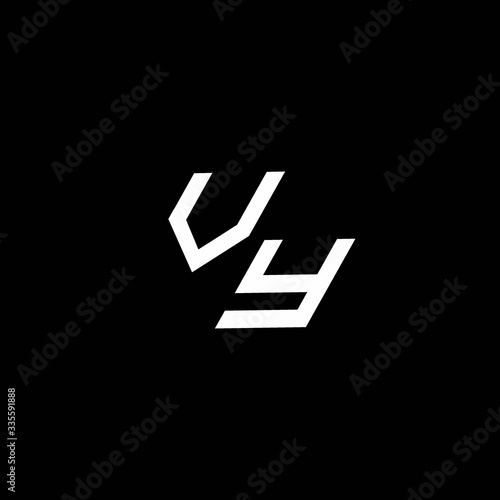 Free Download VY logo monogram with up to down style modern design template - GFXLoad