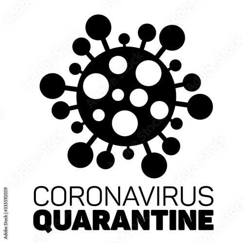 Coronavirus COVID-19. Vector illustration. Virus wuhan from china.