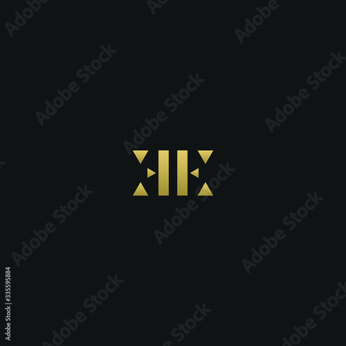 Creative modern elegant trendy unique artistic EE E initial based letter icon logo