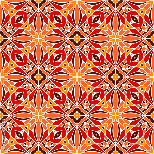 Seamless pattern. Vintage decorative elements