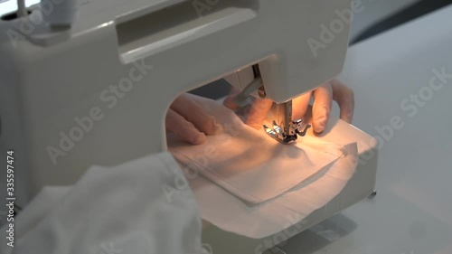 Seam mask for coronavirus at home