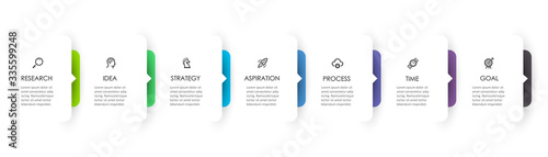 Vector infographic template