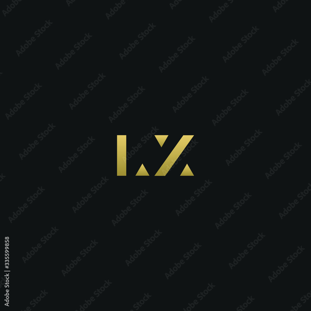 Creative modern elegant trendy unique artistic LZ ZL L Z initial based letter icon logo Creative modern elegant trendy unique artistic LZ ZL L Z initial based letter icon logo