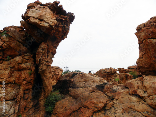 rock formation by extreme weathering