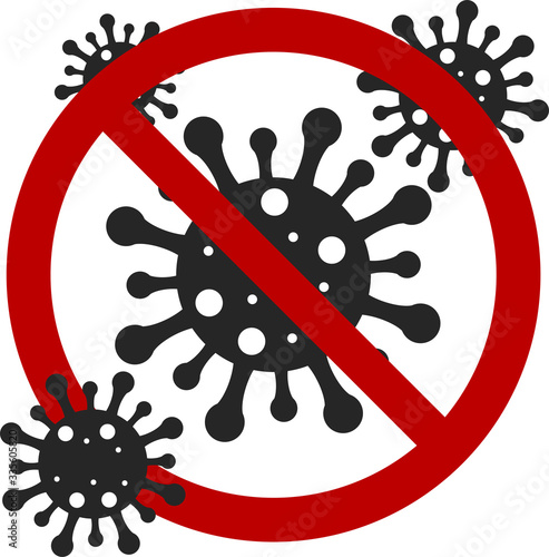 Illustrations concept, stop coronavirus COVID-19. virus wuhan from china. Vector illustrate.