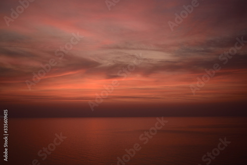 red sunset © Peter Vanfot