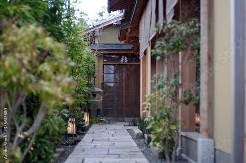 narrow street in Japan