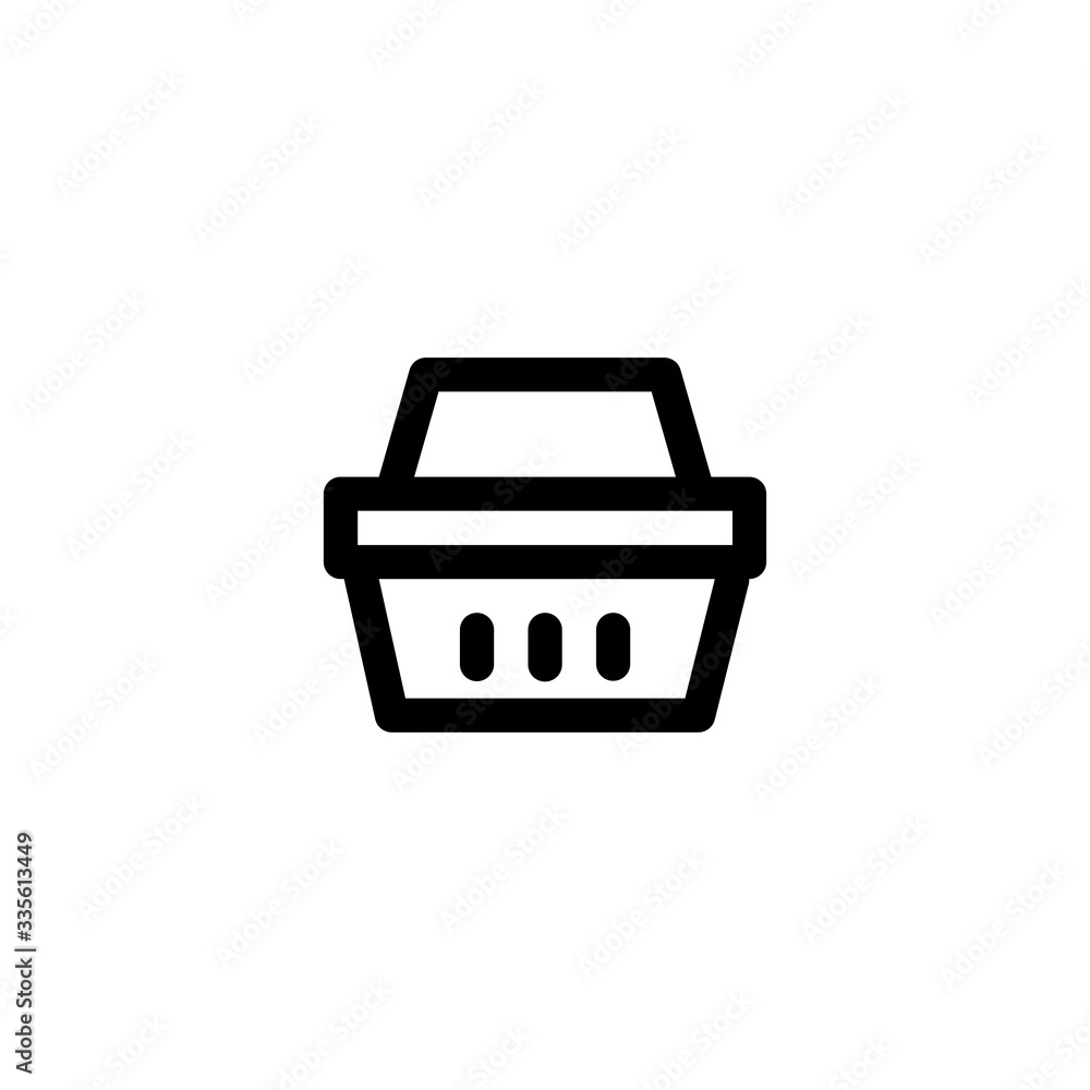 Shopping Cart E-Commerce Outline Icon Vector Illustration
Shopping Cart E-Commerce Outline Icon Vector Illustration