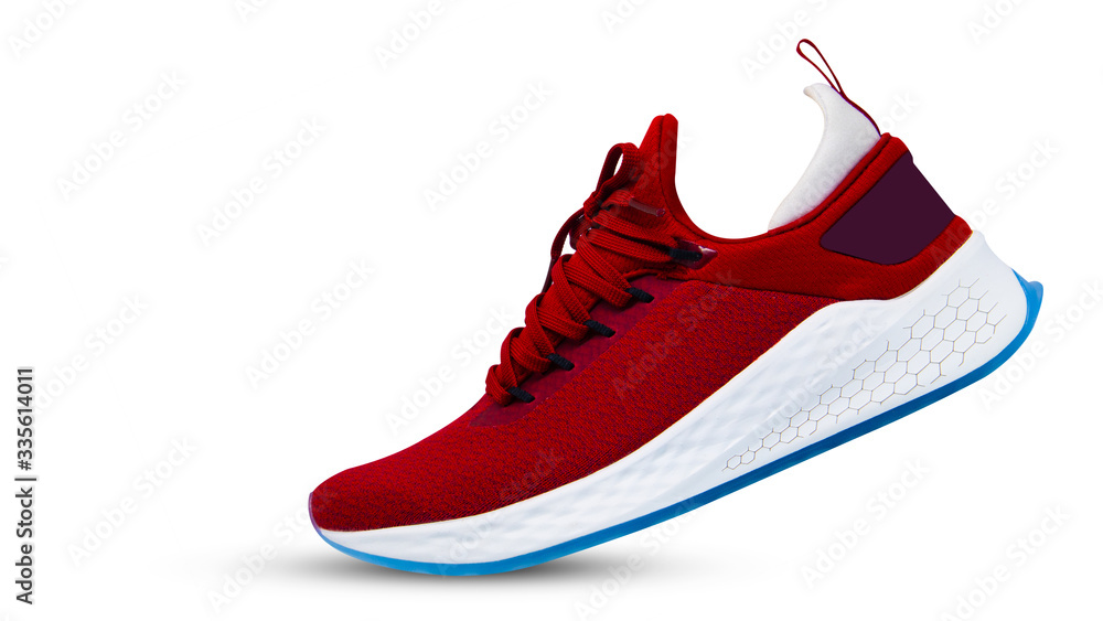running shoes isolated on white background running shoes isolated on white background
