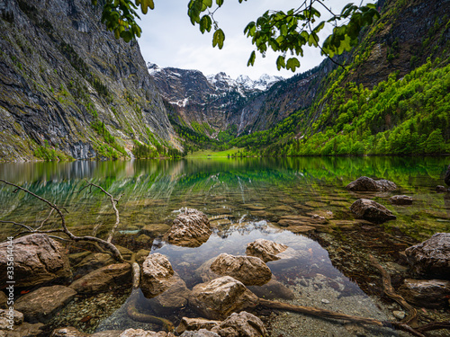 Bertesgarden Obersee mit Röthbachfall