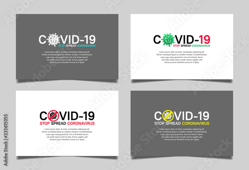 Corona Virus Disease illustration hand drawn style for campaign stop spread the virus