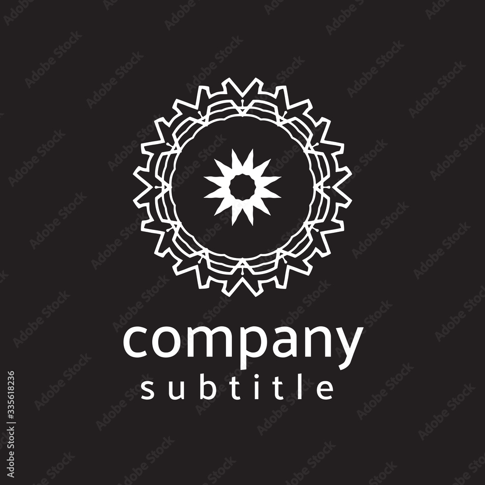 logo ornament with premium design logo ornament with premium design