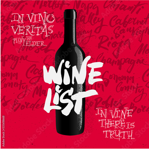  Wine Menu Vector Design